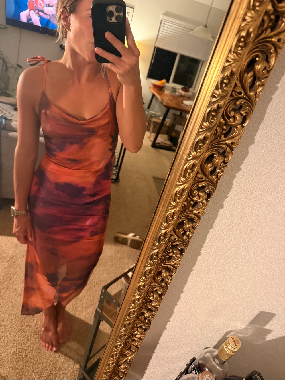 SOLY HUX Women's Tie Dye dress